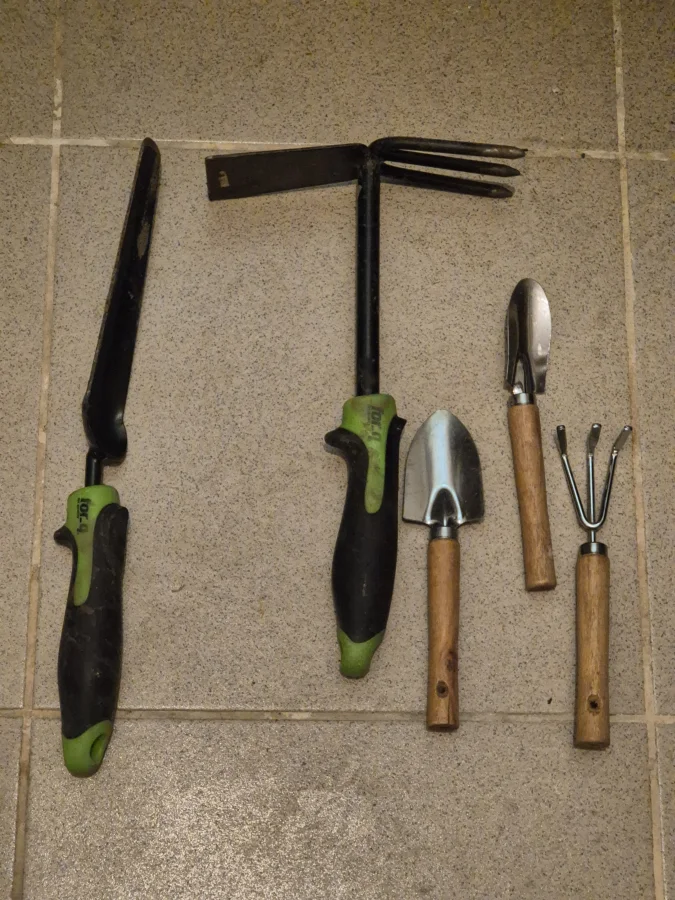Set unelte pentru grădinărit de mici dimensiuni