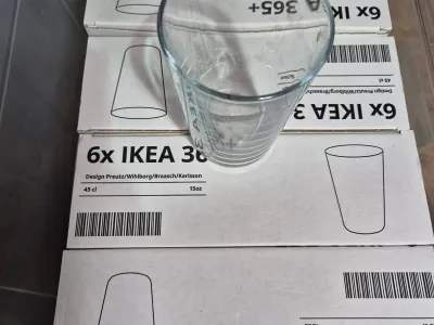 Pahare de sticlă 400 ml