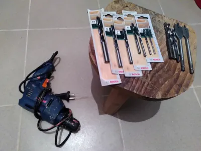 Bormașină, burghie diverse